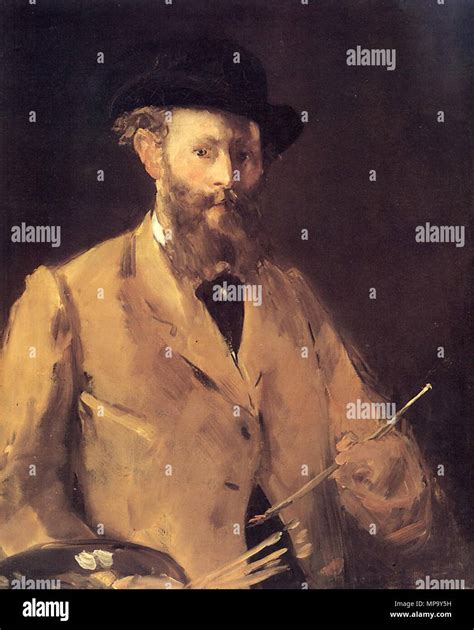 Self-Portrait with Palette 1879. 848 Manet Self-Portrait with Palette ...