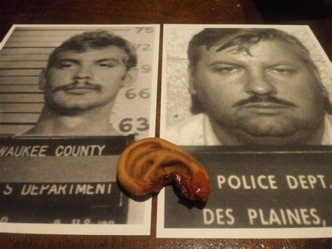 John Wayne Gacy And Jeffery Dahmer Mugshots And Severed Ear Etsy