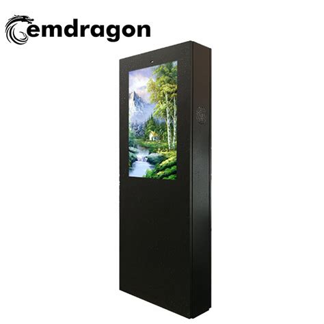 Inch Led Outdoor Display Digital Signage Air Cooled Vertical Screen