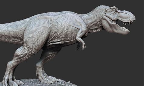 Jurassic Park Jurassic World Tyrannosaurus Rex 3d Print Model 3d Model 3d Printable Cgtrader