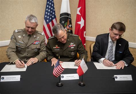 USSPACECOM, Polish Ministry of National Defence, and Polish Space Agency Sign Space Situational ...