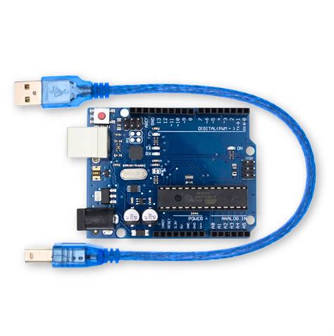 Moduł Atmel ATmega328 P PU kompatybilny z Arduino UNO R3 kabel USB