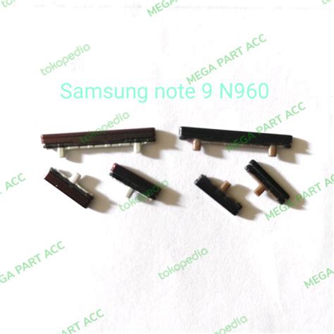 Jual Tombol Luar Power On Off Volume Samsung Galaxy Note Not N