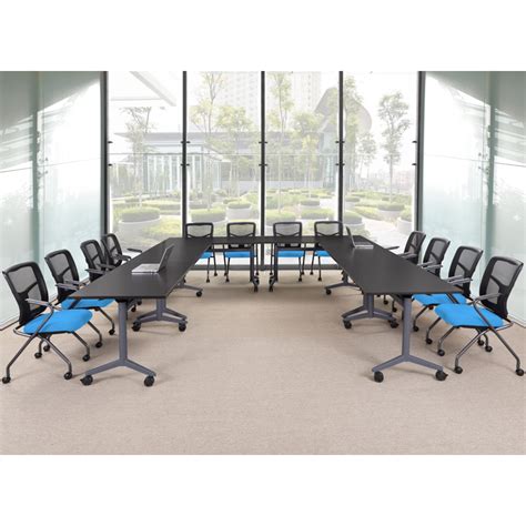 Folding Training Tables - Beveled Edge - Office Furniture EZ