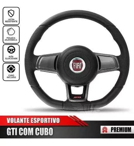 Volante Esportivo Gti Mk Grafite C Cubo Palio Weekend