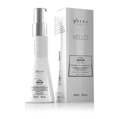 Soro Vital Vello Ml Ybera Paris O Segredo Para Crescer Cabelo