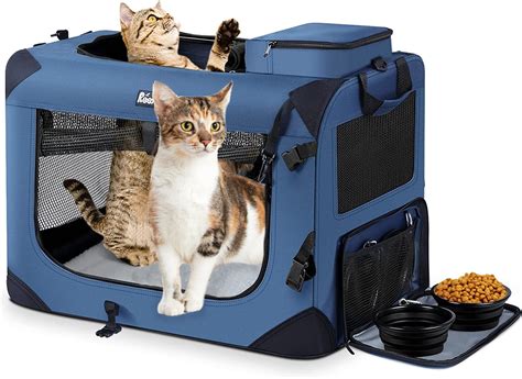 Extra Large Cat Carrier (Perfect for Vet Visits) - CATPRESTIGE.COM