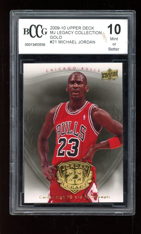 Michael Jordan 2009 10 Upper Deck Michael Jordan Legacy Collection Gold