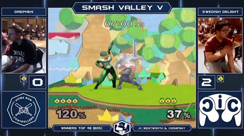 Smash Valley V Melee Singles Drephen Sheik Vs Rng Swedish Delight