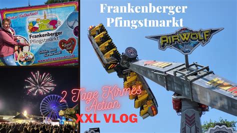 Frankenberg Feiert Pfingstmarkt 2023 Mit Feuerwerk Shows