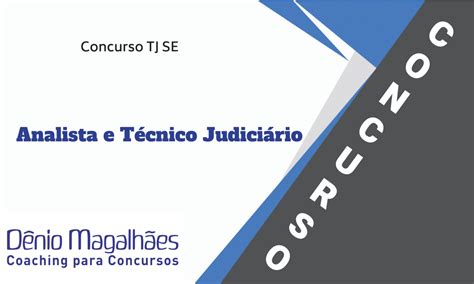 Tudo Sobre O Concurso Tj Se Analista E Técnico 2023