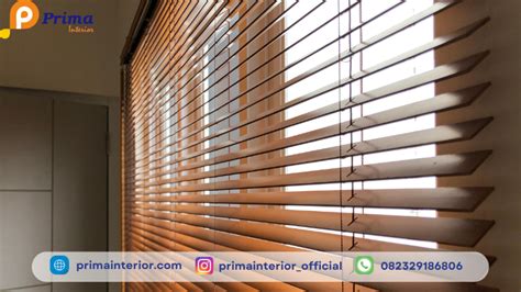 Kemewahan Alami Kenapa Harus Memilih Wooden Blind Untuk Tirai Indoor