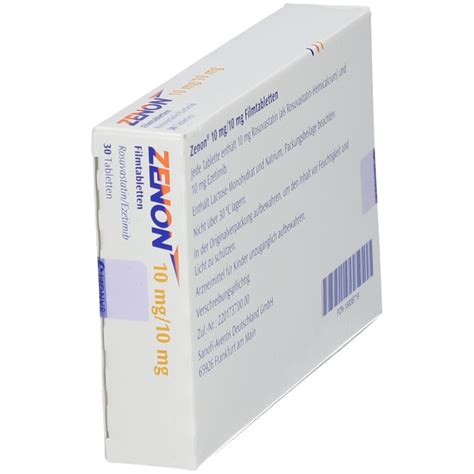 Zenon 10 Mg 10 Mg Filmtabletten 30 St Mit Dem E Rezept Kaufen Shop Apotheke