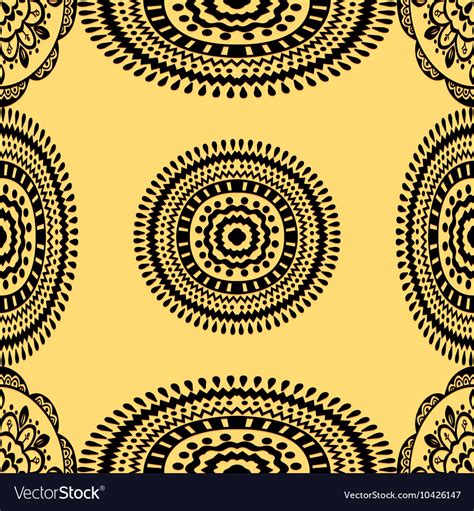 Retro patterned wallpaper Royalty Free Vector Image