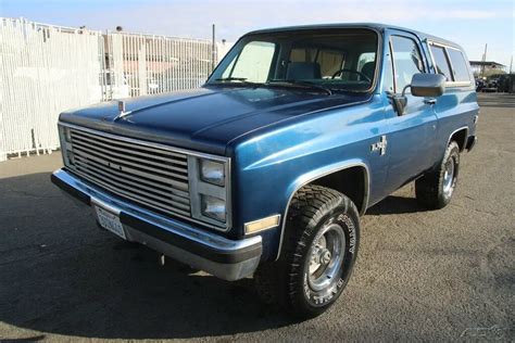 1985 Chevrolet Blazer Silverado 4x4 SUV Automatic 8 Cylinder NO RESERVE