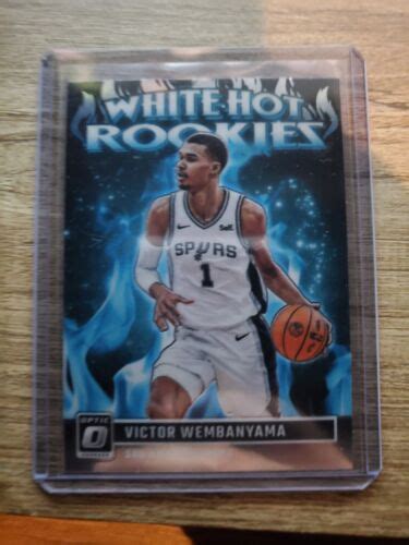 Victor Wembanyama 2023 24 Donruss Optic White Hot Rookies RC Spurs