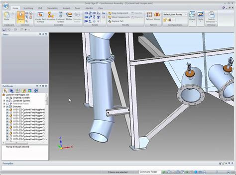 Solid Edge Tips Assembly Editing Using Synchronous Technology Youtube