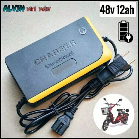 Jual Charger Sepeda Listrik V Ah Universal Cas Casan Selis Super