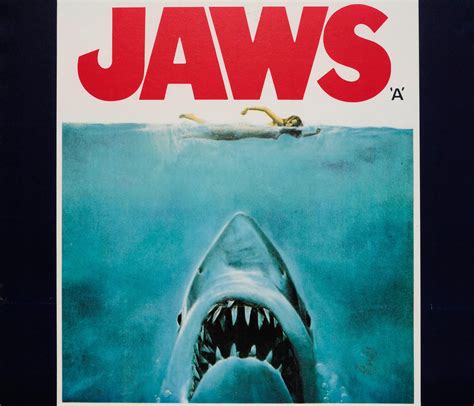 Roger Kastel Original Vintage Steven Spielberg Movie Poster Jaws