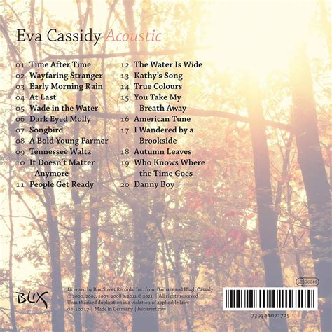 Eva Cassidy Acoustic Cd