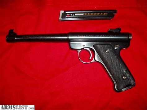 ARMSLIST - For Sale: RUGER MARK 1 TARGET PISTOL 6" BARREL