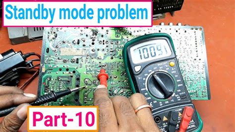 Standby Mode Problem In CRT TV Fault Repair TV Repair LG TV