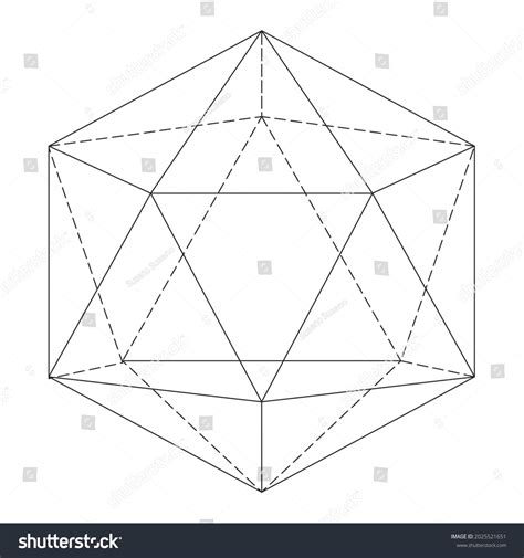 Chemical Structure Boron Forms Clusters 12 Stock Vector (Royalty Free ...