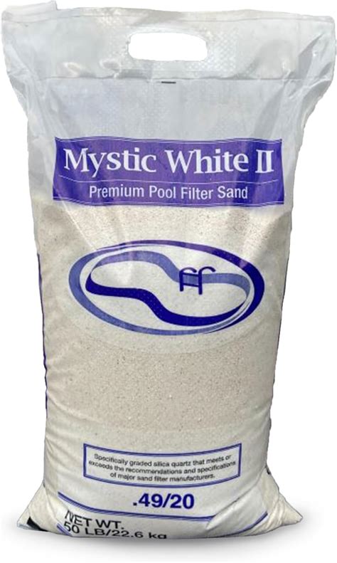 U.S. Silica Pool Filter Sand, Premium Silica for Pool Filter Pumps, 50 ...