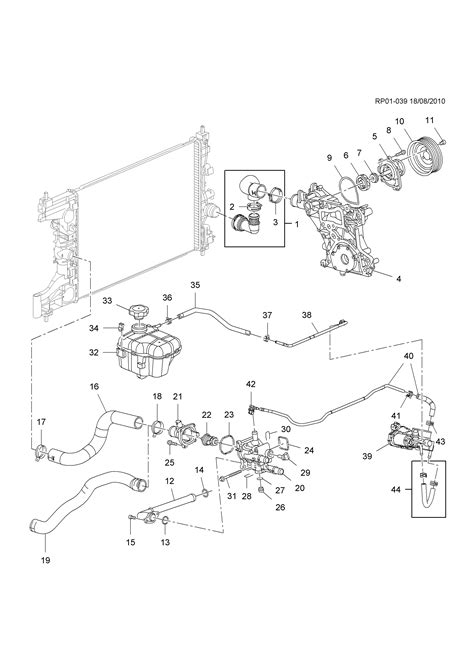 Orlando J309 Hoses And Pipes Radiator Chevrolet Epc Online