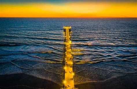 Oceanside Pier Sunset Dji Mavic 2 Pro Drone Aerial Photogr Flickr