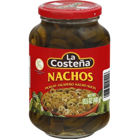 La Costena Nachos Pickled Jalapenos Nacho Slices Hispanic Market Basket