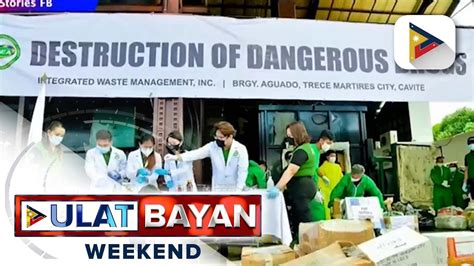 Nasa P6B Na Halaga Ng Droga Sinira Ng PDEA Sa Cavite YouTube