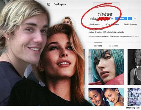 Hailey Baldwin Takes Justin Bieber's Last Name on Instagram