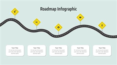 Editable Road Map Presentation Template Slidekit