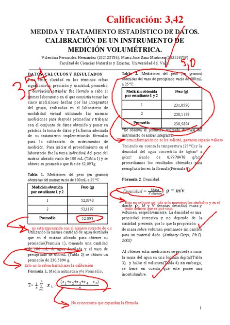 Informe Practica No Medida Y Tratamiento