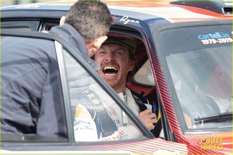 Full Sized Photo Of Michael Fassbender Race Car Driving 07 Photo 4289488 Just Jared