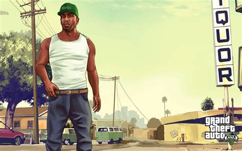 Carl Johnson Cj Full Audio And Model Replacement For Franklin Gta5