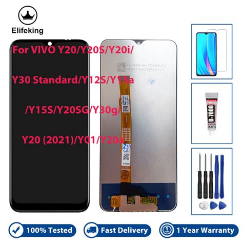 651lcd For Vivo Y20 Y20i Y20s 2020 Y30 Standard Y12s Y15a Y15s Y20sg