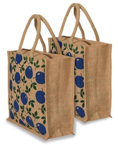 Plain Brown Laminated Jute Shopping Bag Capacity 10 Kg At Rs 70 Piece