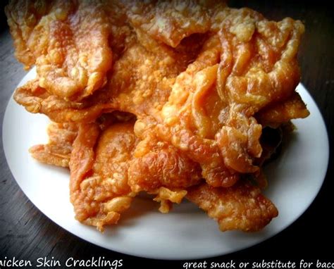 Deep fried chicken skins recipe