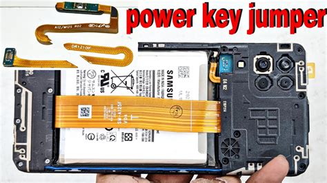 Samsung M12 A12 Power Key Not Working FIX Samsung A12 M12 Power Key