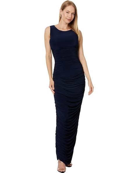 Womens Norma Kamali Sleeveless Side Shirred Gown 6pm