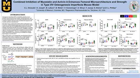 9 Combined Inhibition Of Myostatin And Activin A Enhances Femoral