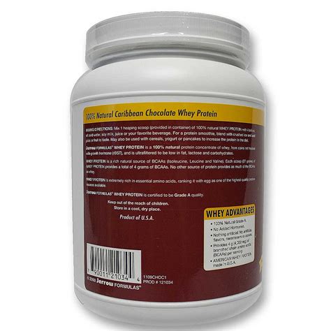 Comprar Jarrow Formulas Whey Protein Sabor Chocolate G Oz