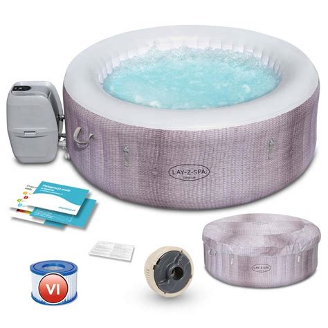 JACUZZI DMUCHANE BESTWAY LAY Z SPA 4os HYDROMASAŻ 12182924472