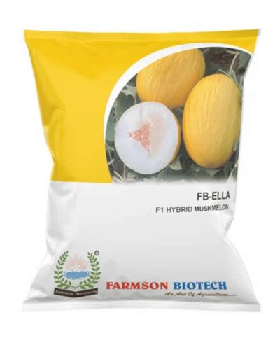 Fb Ella F1 Hybrid Muskmelon Seeds Packaging Type Packet At Rs 1128