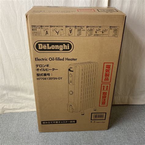 Yahooオークション Delonghi デロンギ オイルヒーター H770812efsn