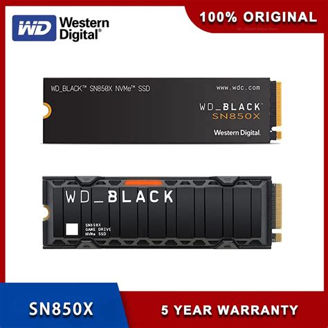 Wd Black Sn850x 1tb 2tb Nvme Internal Gaming Ssd Solid State Drive With