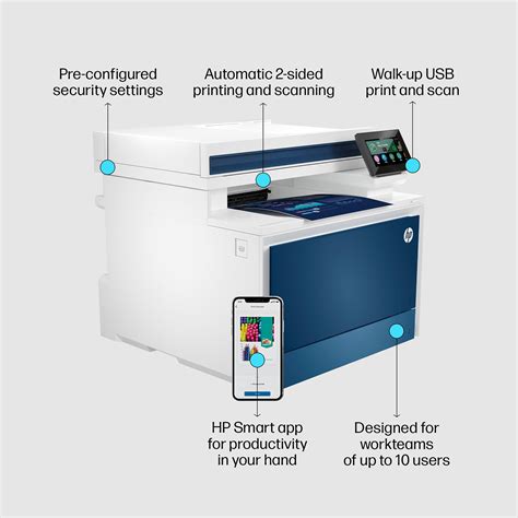 Hp Color Laserjet Pro Mfp Fdw A Colour Multifunction Laser Printer