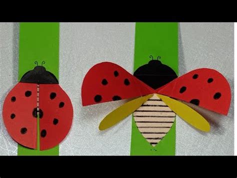 Artificial Ladybug Pop Up